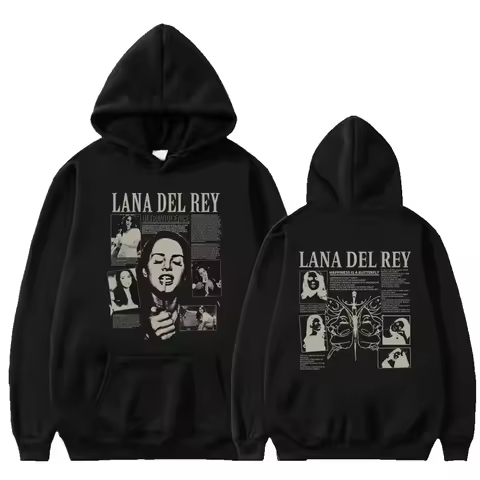 Lana Del Rey Printed Hoodie Men's Women's Oversized Hoodie Hip Hop Unisex Sweatshirt