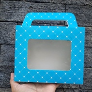 Souvenir box mug / dus mug / box mug / motif Polkadot / Paper box / Ivory Polkadot