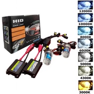 2X HID Car Headlights Bulbs Xenon 12V 55W Ballast Light H4 H1 H3 H7 H11 9005 9006 880 Kit 3000K 4300