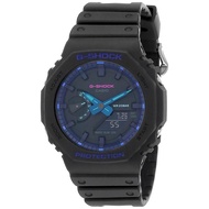 Casio G-Shock GA-2100VB-1ADR Analog-Digital Black Dial Black Resin Strap Watch