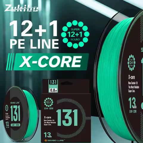 ZUKIBO Sembo 131 Braid Fishing Line The Most Reliable Super Line X13 Performance Fiber,Superior Knot