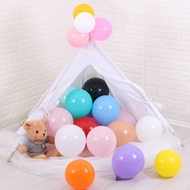 圣诞气球 33cm Thick Style 2.2g Matte Latex Balloon Birthday Party Christmas Decoration No. 6 Round Imita
