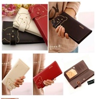 DOMPET ANAK CEWEK WANITA~ LIPAT PANJANG MOTIF BEAR BERUANG LUCU MURAH