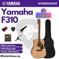 YAMAHA F310 Acoustic Guitar with FREE Gig Bag (F310) (EBGDAE) Free bag, guitar set yamaha original b