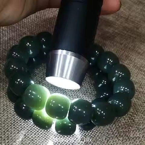 Natural hetian black green jade bracelet bangle beads jadite jade bracelets jade jewelry christmas b
