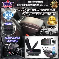 Perodua Axia Car Arm Rest Armrest Console Box Organizer Interior Car