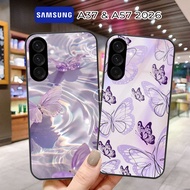 HP Samsung A37 2026 Glass Softcase Samsung A57 Latest Camera Protector Phone Case Protect [LL74] Cas