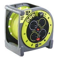 Masterplug PRO-XT HMU15134SL Case Reels , 4 Sockets, 15M
