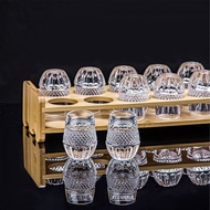 [1216 people's collection] Large high-end liquor glass set [1216 People collection] Chinese high-end