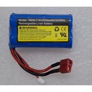 7.4v 2500mah rechargeable battery for rc mn82 mn82 pro mn82s