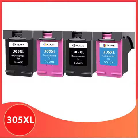 Compatible Ink Cartridge 305XL Replacement for HP 305 XL for HP305 Deskjet 2320 2710 2720 2730 1210 