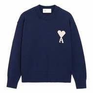 Ami Paris 男女同款 圓領毛衣XXS XS S M L XL XXL XXXL碼