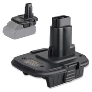 Adapter for Dewalt 18V 20V / for Milwaukee 18V Li-ion Battery To Replacement for Dewalt 18V Ni-Cd Ni