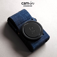 Ricoh Accessories Ricoh Camera Protective Case cam in Ricoh GR3 Protective Case GR3X Denim Blue Leat