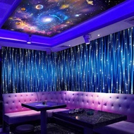 Hotel Hall ktv Box Wallpaper Flash Wallpaper Music Bar Baking Decoration Mural Dream Luminous Wallpa