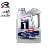 MOBIL 1 5W50 FULLY SYNTHETIC ENGINE OIL (4L)