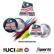 Authentic 2023 UCI Asian Track Cycling Fan Kit Bottom Pin