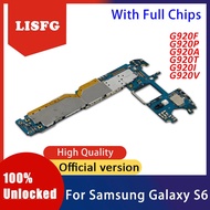 Papan Utama Versi EU 32G Untuk Papan Induk Galaxy S6 G920F G920P G920A G920T G920I G920V Papan Asal 