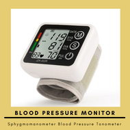 Wrist Watch Blood Pressure BP Monitor, Automatic Digital BP Apparatus Cuff Pulse Measures, Hypertens