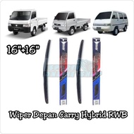 Carry 16"+16" Hybrid Front Wiper Rwb Brand