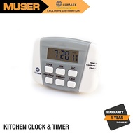 Comark UTL882 Kitchen Clock & Timer // 24-hour Countdown Timer / Memory Timer / Clock