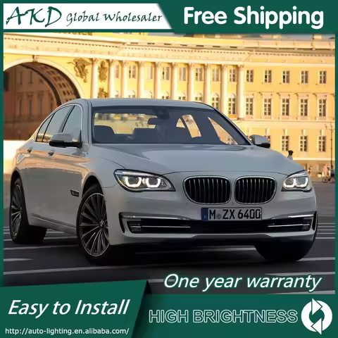 Car For BMW F02 2009-2014 F01 Headlights DRL 12V H7 LED D2H Xenon Bulbs Fog Lights Tools Car Accesso