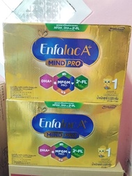 Enfalac A+ สูตร1 ขนาด 3325กรัม (475*7ซอง) เอนฟาแล็ค เอพลัส มายด์โปร ดีเอชเอ พลัส เอ็มเอฟจีเอ็ท โปร 1 วิท ทู-เอฟแอล   นมสำหรับเด็กแรกเกิด ถึง 1ปี