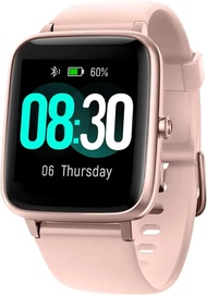 นาฬิกาสุขภาพ Smart Watch for iOS and Android Phones (Answer/Make Calls) Watches for Women IP68 Waterproof Smartwatch Fitness Tracker