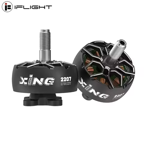 IFlight XING2 2207 2750KV / 1750KV / 2050KV 4-6S Brushless Motor W/ 5mm Shaft Compatible 5inch Prope