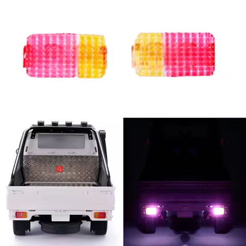 for WPL D12 Micro Truck Upgrade Tail Lamp Cover Lamp RC Cars Parts Update Accessories Remote Control