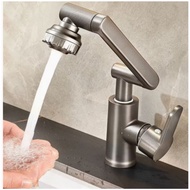 HW029- Kitchen Robotic Arm Faucet Soft Bubble/shower Dual Mode Flexible AdjustmentABS Modern 360Degr