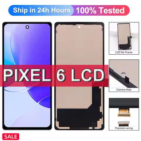 TFT Pixel6 Display for Google Pixel 6 GB7N6 LCD Display Touch Screen Replacement for Google Pixel 6 