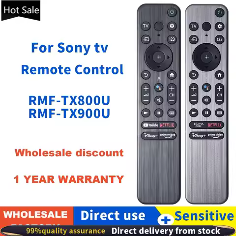 New for Sony RMF-TX900U RMF-TX800U KD-55X85K KD-75X85K KD-43X80K XR-85X90K XR-77A80K Smart TV Blueto