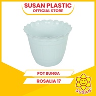 Pot Bunga Plastik - Pot Tanaman - Pot Bunga Rosalia 17 - SUSAN