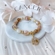 Cancer (June 21 - July 22) ️ Horoscope Bracelet