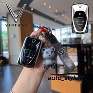 Vinfast TPU Car Key Case Vinfast VF E34 Key Cover Vinfast VF E34/VF7/VF8/VF9 Remote Key Case