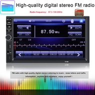 Universal 7Inch 2 Din Car Radio Recorder Player MP5 Bluetooth Multimedia Player with Camera 7018B