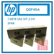 HP 2.5 "SAS SFF Q0F45A 7.68 Tb 3PAR 9000 FE Server Use