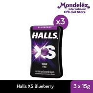 [Bundle of 3] Halls XS Blueberry/Mentholyptus/Watermelon/Lime/Cola Chill Candy (15g)