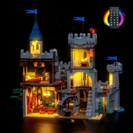 Light Set No Main Body BRICK BRINE Suitable For LEGO 31168 Medieval Knight Castle Unopened