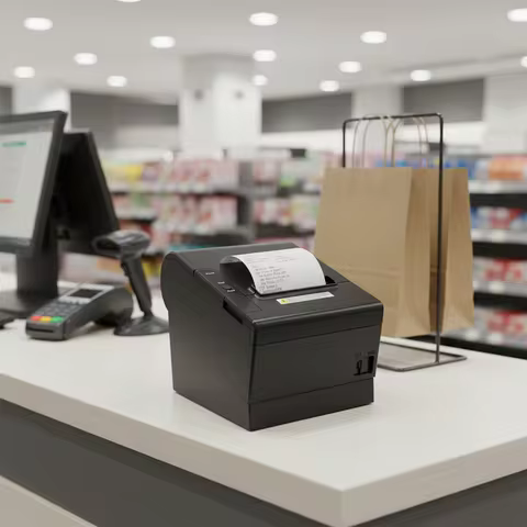 Hot Sale 80mm Thermal POS Receipt Barcode QR Code Printer for Retail Bill Invoice Printing Machine w