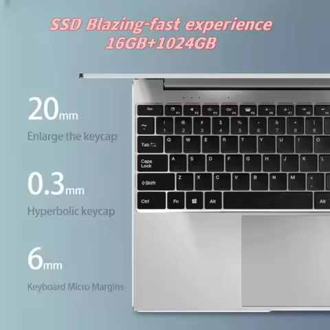 14.1' Windows 11 Pro Laptops Intel Core I9-10980HK 16GB RAM 1TB SSD Office Gamer Study Notebook Comp