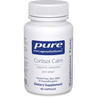 Pure Encapsulations Cortisol Calm - Supports Cortisol Health & Relaxation - Contains Ashwagandha & L