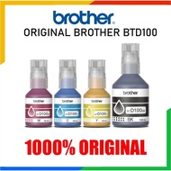 ORIGINAL Brother BTD100C/BTD100M/BTD100Y BROTHER BTD100 BLACK Genuine Ink Cartridge