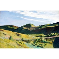 Edward Hopper Masterpiece Nighthawks Realistic Landscape Canvas Painting Wall Art Home Decor