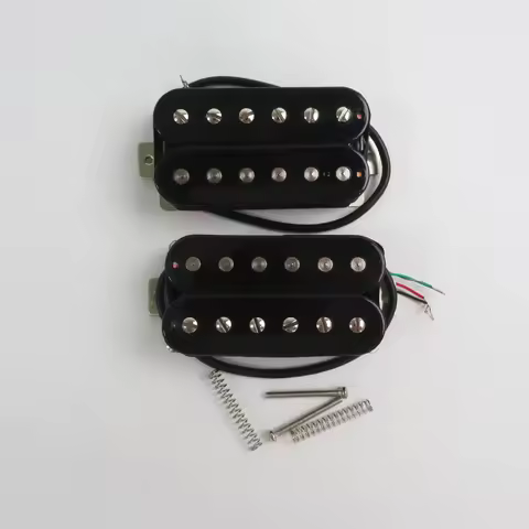 Guitar Pickups Alnico 5 Humbucking Pickup Electric Guitar Pickup Black/Zebra