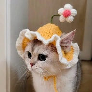 Give Cute Flower Design Pet Hat Dog Cat Rabitt