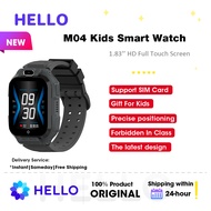 HELLO M04 Smart Watch 4G LBS SIM Card HD Video Call AI Assistant Waterproof Smartwatch For Kids