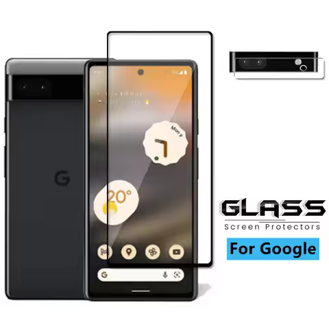 Full Cover Glass Google Pixel 6A Screen Protector Pixel 6A 6 7 Pro Tempered Glass Protective Phone L