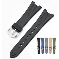 Liquid Silicone Strap for Patek Philippe Nautilus 5711 5712 5726 5980 Waterproof Men Rubber Replace 